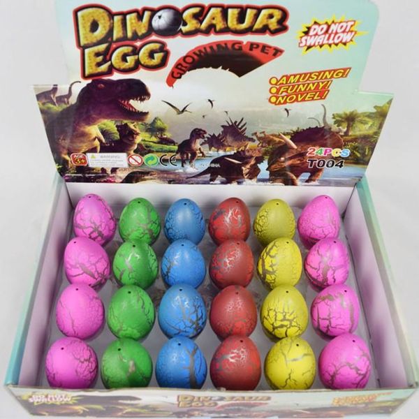 24pcs/box novel funny dinosaur eggs sale childrens funny educational toys colorful incubation eggs cracks grow big size decoration toy
24pcs/box novel funny dinosaur eggs sale childrens funny educational toys colorful incubation eggs cracks grow big size decoration toy