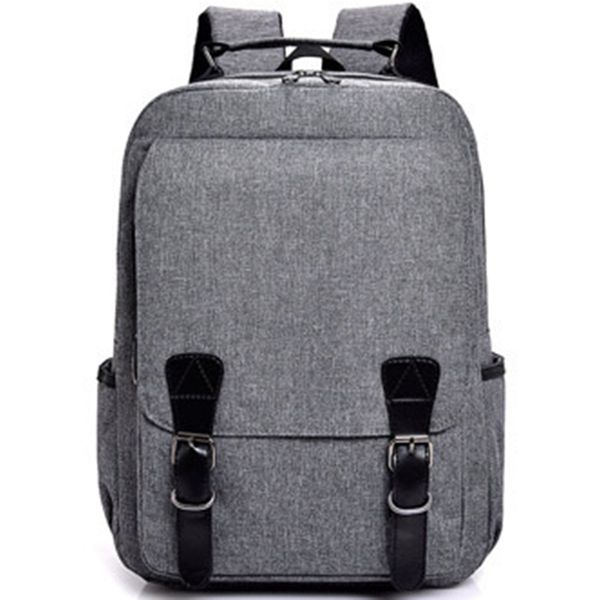 men's leisure time backpack travel bag capacity high school students a bag gray
men's leisure time backpack travel bag capacity high school students a bag gray