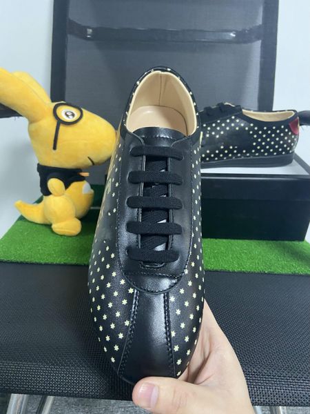 new fashion designer mens sneakers black polka dot low comfortable casual shoes size 36-45
new fashion designer mens sneakers black polka dot low comfortable casual shoes size 36-45