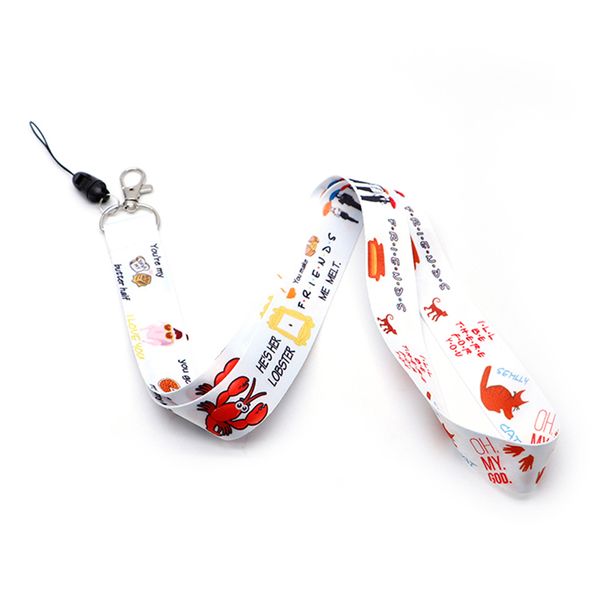 u.s. drama friends keychain mobile phone straps key lanyard travel essential fashion jewelry key chain man women accessories, Silver
u.s. drama friends keychain mobile phone straps key lanyard travel essential fashion jewelry key chain man women accessories, Silver