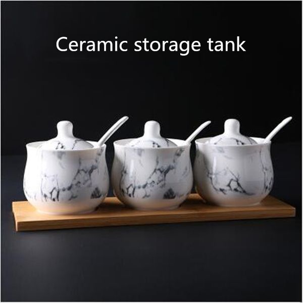 home restaurant simple ceramic seasoning jar three-piece kitchen flavoring spice jar set household storage tank
home restaurant simple ceramic seasoning jar three-piece kitchen flavoring spice jar set household storage tank