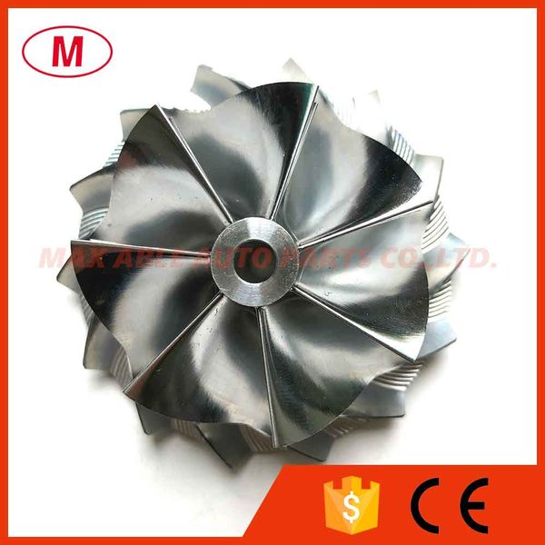 gt2871 452546-0005 53.11/70.98mm 7+7 blades high performance turbo milling/billet compressor wheel for racing 452546-0005/trim56