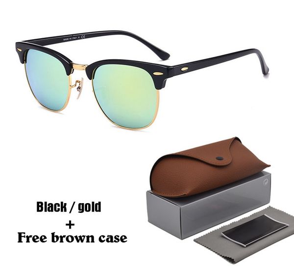 new men women sunglasses metal frame glass lenses brand design driver sport sun glasses uv400 eyewear with case box, White;black
new men women sunglasses metal frame glass lenses brand design driver sport sun glasses uv400 eyewear with case box, White;black