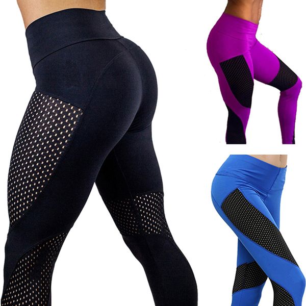 new mesh patchwork yoga pants women solid breathable fitness gym legging elastic running sport leggings female training tights, White;red
new mesh patchwork yoga pants women solid breathable fitness gym legging elastic running sport leggings female training tights, White;red