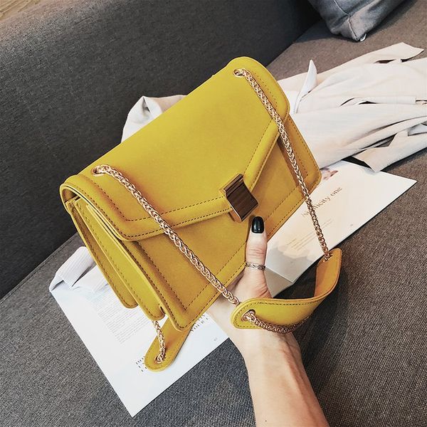 retro frosted small bag new shoulder bag simple wild messenger chain small square ladies hand bags for women 2018
retro frosted small bag new shoulder bag simple wild messenger chain small square ladies hand bags for women 2018