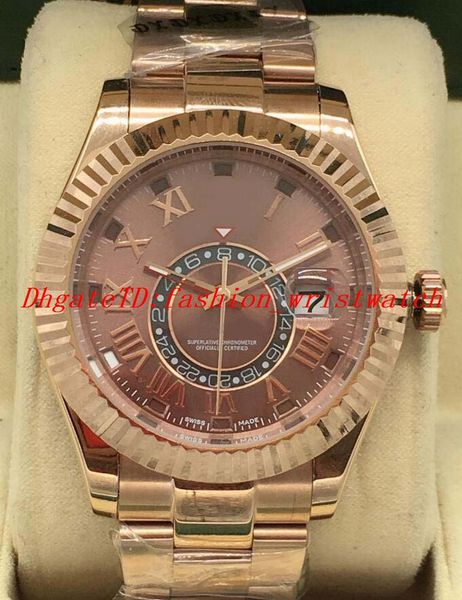 luxury watch 42mm gm/t workin 326938 18k 18kt everose gold asia 2813 movement automatic mens watch watches, Slivery;brown
luxury watch 42mm gm/t workin 326938 18k 18kt everose gold asia 2813 movement automatic mens watch watches, Slivery;brown