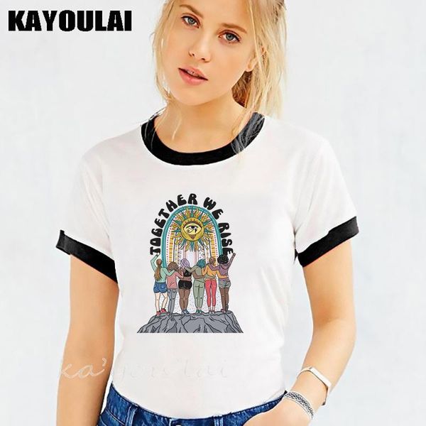 streetwear fashion together we rise women t shirt social justice feminist equality harajuku emale empowerment women empower, White
streetwear fashion together we rise women t shirt social justice feminist equality harajuku emale empowerment women empower, White