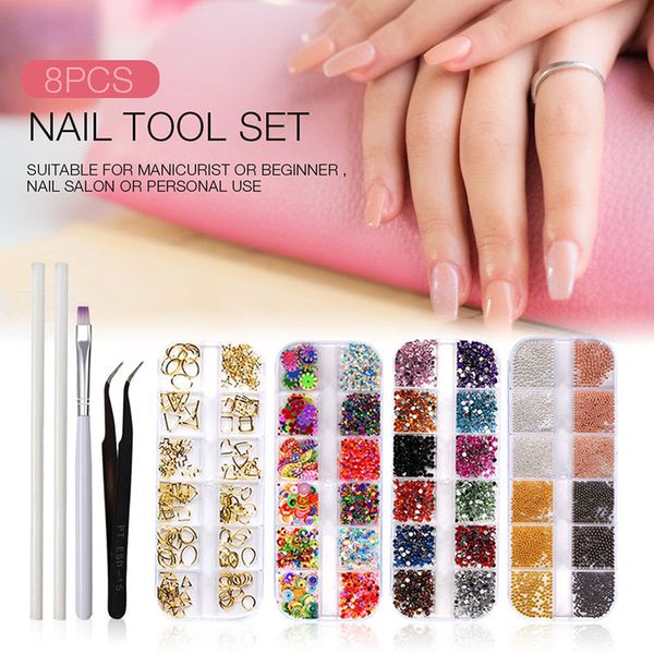48 types nail art rhinestones 3d nail art round mix teardrop heart sticker gems deco glitters decoration craft tool set
48 types nail art rhinestones 3d nail art round mix teardrop heart sticker gems deco glitters decoration craft tool set
