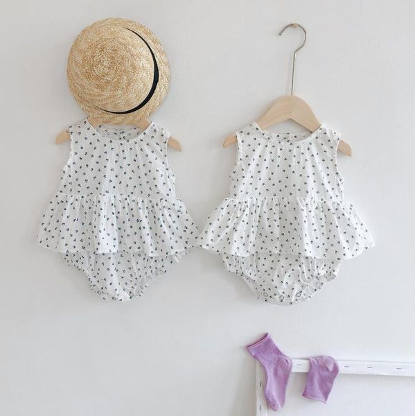 2020 new baby girls ruffles printed romper sleeveless summer kids jumpsuit 0-2t, Blue
2020 new baby girls ruffles printed romper sleeveless summer kids jumpsuit 0-2t, Blue