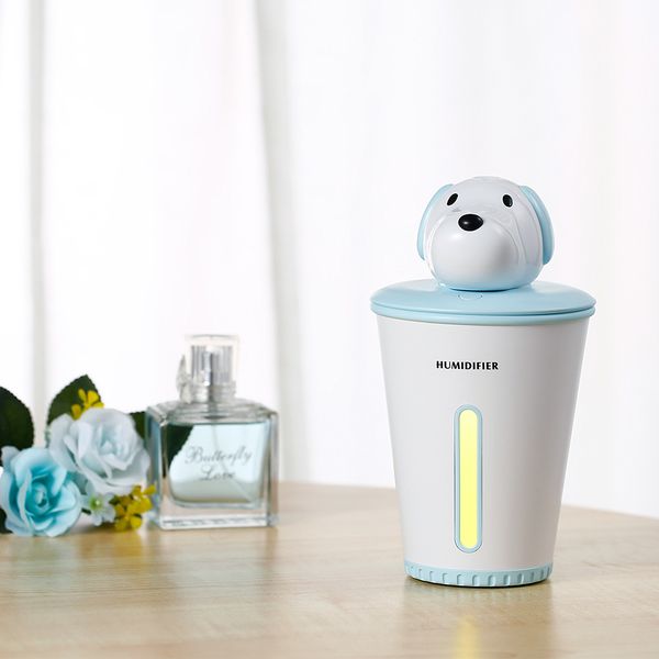 300ml cute puppy cartoon dog humidifier led light diffuser for home bedrrom office car
300ml cute puppy cartoon dog humidifier led light diffuser for home bedrrom office car