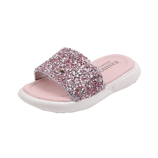 slipper fashion summer girls princess paillette outdoor slippers casual sequins soft children' sequined flats for kids glitter sandals, Black;grey
slipper fashion summer girls princess paillette outdoor slippers casual sequins soft children' sequined flats for kids glitter sandals, Black;grey