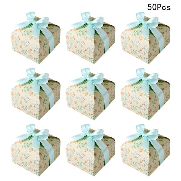 50pcs candy boxes light yellow ground floral patterned square creative packaging boxes gift with ribbon for wedding party
50pcs candy boxes light yellow ground floral patterned square creative packaging boxes gift with ribbon for wedding party