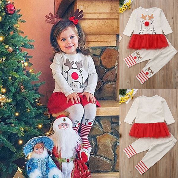 christmas girl kids clothes set lovely embroidered deer girl lace flower trousers two piece sets kids designer clothes girls ajy736, White
christmas girl kids clothes set lovely embroidered deer girl lace flower trousers two piece sets kids designer clothes girls ajy736, White