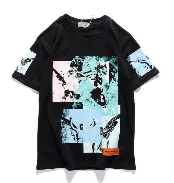 mens fashion t shirts loose cotton short sleeved high street couple with the same street ins shirt, White;black
mens fashion t shirts loose cotton short sleeved high street couple with the same street ins shirt, White;black