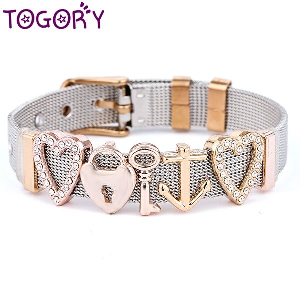 10mm stainless steel mesh bracelet bangles with key & lock slide charms bracelets bangles for women men lover jewelry gift, Golden;silver
10mm stainless steel mesh bracelet bangles with key & lock slide charms bracelets bangles for women men lover jewelry gift, Golden;silver