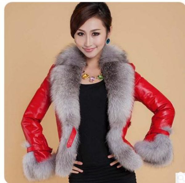 s/3xl womens winter and autumn slim leather jacket female patchwork pu leather fake fur outwears ladies plus size iutwears k562, Black
s/3xl womens winter and autumn slim leather jacket female patchwork pu leather fake fur outwears ladies plus size iutwears k562, Black
