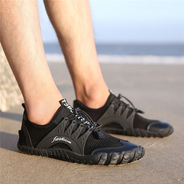 big size water shoes men five finger shoes summer swimming breathable beach slippers upstream quick aqua black
big size water shoes men five finger shoes summer swimming breathable beach slippers upstream quick aqua black