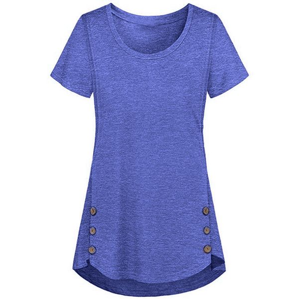 mothers t shirts fashion pregnant women solid color button breastfeeding pregnant women t-shirt summer solid top, White
mothers t shirts fashion pregnant women solid color button breastfeeding pregnant women t-shirt summer solid top, White