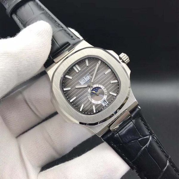 5726/1a-001 mechanical automatic men's watch sapphire stainless steel 40.5 mm waterproof men's watch, Slivery;brown
5726/1a-001 mechanical automatic men's watch sapphire stainless steel 40.5 mm waterproof men's watch, Slivery;brown