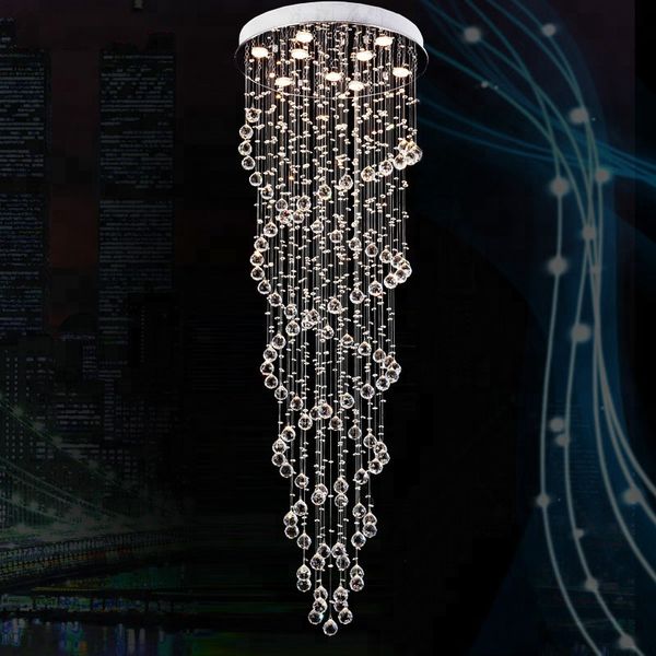 modern double spiral crystal pendant light clear modern lighting ceiling chandeliers lights for indoor dining room stairs hallway
modern double spiral crystal pendant light clear modern lighting ceiling chandeliers lights for indoor dining room stairs hallway