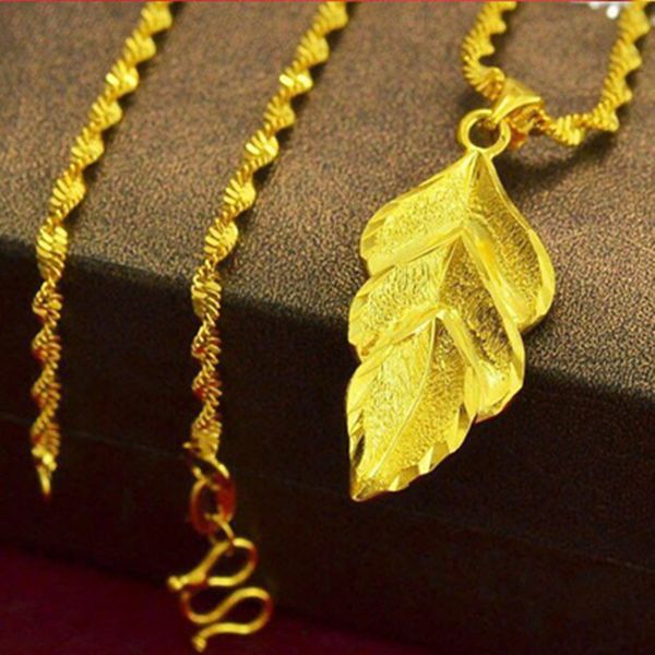 gold color tree leaf pendant necklace for women fashion design 18k dubai gold jewelry wedding anniversary commemorate jewelry, Silver
gold color tree leaf pendant necklace for women fashion design 18k dubai gold jewelry wedding anniversary commemorate jewelry, Silver