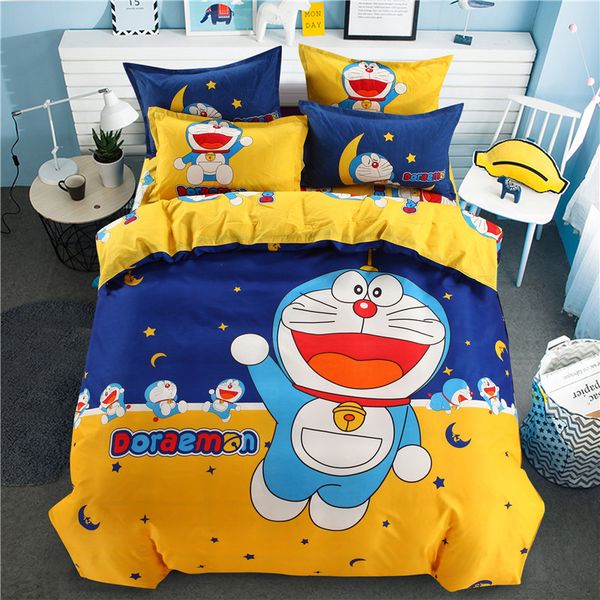 popular doraemon anime bedding set full size duvet cover sheet pillow case bed linen set
popular doraemon anime bedding set full size duvet cover sheet pillow case bed linen set