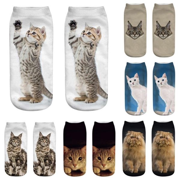 cute 3d cat printing medium socks women funny cartoon retro socks female casual cotton breathable sports comfortable, Black;white
cute 3d cat printing medium socks women funny cartoon retro socks female casual cotton breathable sports comfortable, Black;white