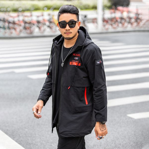 plus large size men long hooded jacket man outdoor jacket 7xl coat drawstring hood windbreaker polyester 2020 autumn new trench, Tan;black
plus large size men long hooded jacket man outdoor jacket 7xl coat drawstring hood windbreaker polyester 2020 autumn new trench, Tan;black