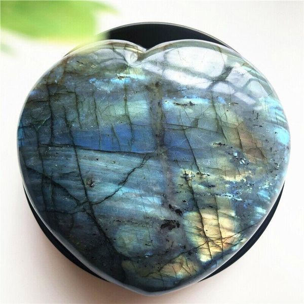 998g natural labradorite quartz crystal hand carved heart shape healing wedding decoration reiki natural stones and minerals, Black
998g natural labradorite quartz crystal hand carved heart shape healing wedding decoration reiki natural stones and minerals, Black