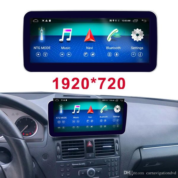 10.25" android 8.1 car radio gps navigation bluetooth head unit screen for mercedes benz c class w204 2008-2010
10.25" android 8.1 car radio gps navigation bluetooth head unit screen for mercedes benz c class w204 2008-2010