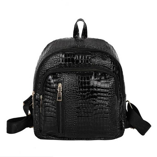 women's mini backpack fashion crocodile pattern pu leather school bag leisure travel miss shoulder bag
women's mini backpack fashion crocodile pattern pu leather school bag leisure travel miss shoulder bag