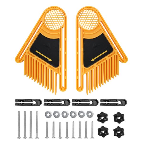 multi-purpose feather loc board set for table saws woodworking engraving machine double featherboards miter gauge slot woodwork
multi-purpose feather loc board set for table saws woodworking engraving machine double featherboards miter gauge slot woodwork