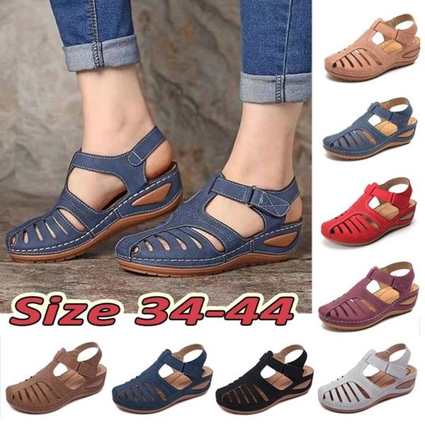 women sandals new summer shoes woman soft bottom wedges shoes for platform sandals heels gladiator sandalias mujer hole, Black
women sandals new summer shoes woman soft bottom wedges shoes for platform sandals heels gladiator sandalias mujer hole, Black