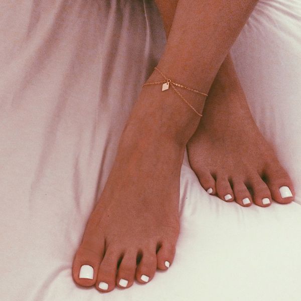 new fashion double layer anklets chain women geometry pendant ankle bracelet on the leg girl beach foot jewelry, Red;blue
new fashion double layer anklets chain women geometry pendant ankle bracelet on the leg girl beach foot jewelry, Red;blue