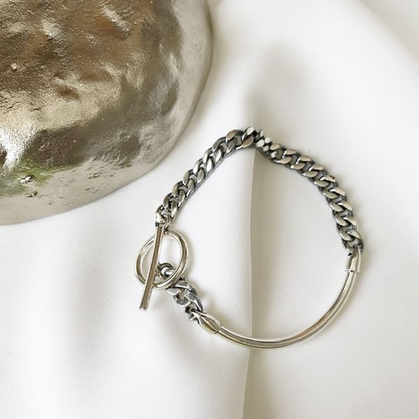 a half chain take buckle bracelets 925 sterling silver trendy fashion design wild women silver bracelets 2019 charms jewelry, Golden;silver
a half chain take buckle bracelets 925 sterling silver trendy fashion design wild women silver bracelets 2019 charms jewelry, Golden;silver