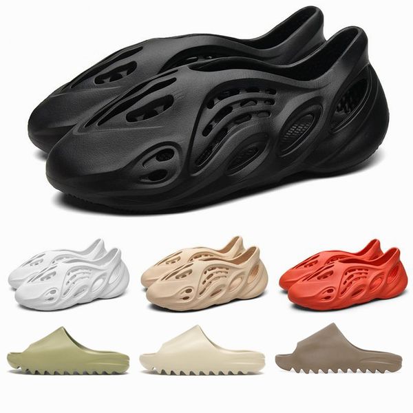fashion kanye slide men women designer slippers foam runner bone desert sand resin triple black fashion slides mens beach l sandals, White;red
fashion kanye slide men women designer slippers foam runner bone desert sand resin triple black fashion slides mens beach l sandals, White;red