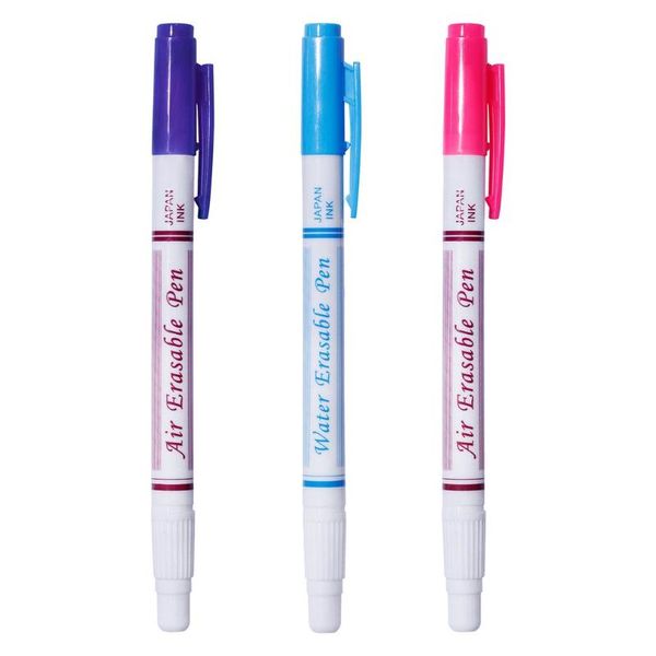 3pcs/set chaco ace pens water soluble quilting pen air erasable auto-vanishing pen for sewing tools tailor chalk marker, Black
3pcs/set chaco ace pens water soluble quilting pen air erasable auto-vanishing pen for sewing tools tailor chalk marker, Black
