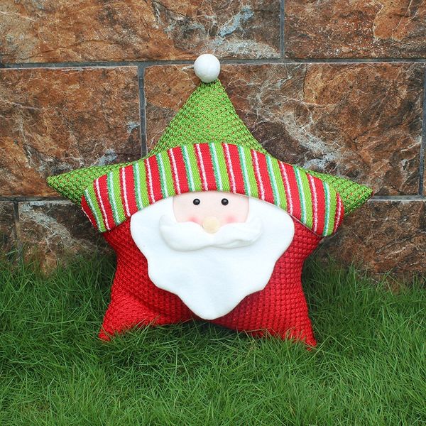 christmas pillow non-woven santa claus pillow five-pointed star decorative cushion for sofa decor christmas gift
christmas pillow non-woven santa claus pillow five-pointed star decorative cushion for sofa decor christmas gift