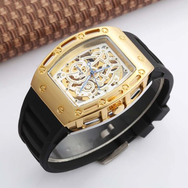 goer luxury business men's watches tonneau skeleton skull men's mechanical watch leather dress watch for men relogio masculino, Slivery;brown
goer luxury business men's watches tonneau skeleton skull men's mechanical watch leather dress watch for men relogio masculino, Slivery;brown