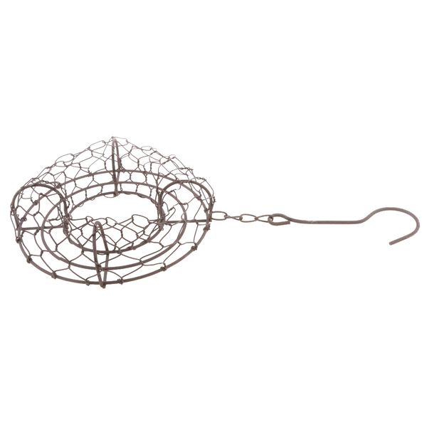 21cm iron wire wreath frame succulent pot metal hanging planter plant holder