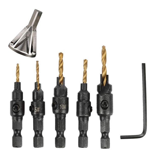 deburring external chamfering tool deburring tool,5pcs electric hand drill tool set screw hole size countersink drill set with 1
deburring external chamfering tool deburring tool,5pcs electric hand drill tool set screw hole size countersink drill set with 1