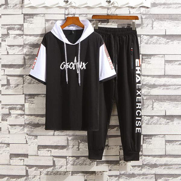men cotton casual sets hooded t-shirts+sweatpants 2 pieces sets new male casual sweatsuits loose jogger for men size 3xl, Gray
men cotton casual sets hooded t-shirts+sweatpants 2 pieces sets new male casual sweatsuits loose jogger for men size 3xl, Gray