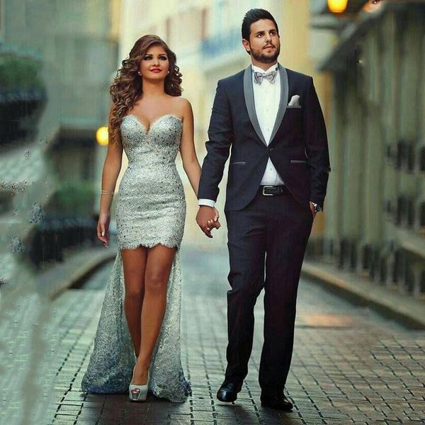 все loved one button groomsmen шаль лацкане жениха смокинги мужские костюмы свадебные / выпускной вечер / ужин шафер blazer (куртка + штаны, Black;gray
все loved one button groomsmen шаль лацкане жениха смокинги мужские костюмы свадебные / выпускной вечер / ужин шафер blazer (куртка + штаны, Black;gray