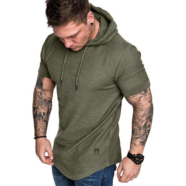 2020 men´s summer running short sleeve hooded casual t-shirt sweatshirt solid color men sport exercise bodybuilding tee, Black;blue
2020 men´s summer running short sleeve hooded casual t-shirt sweatshirt solid color men sport exercise bodybuilding tee, Black;blue
