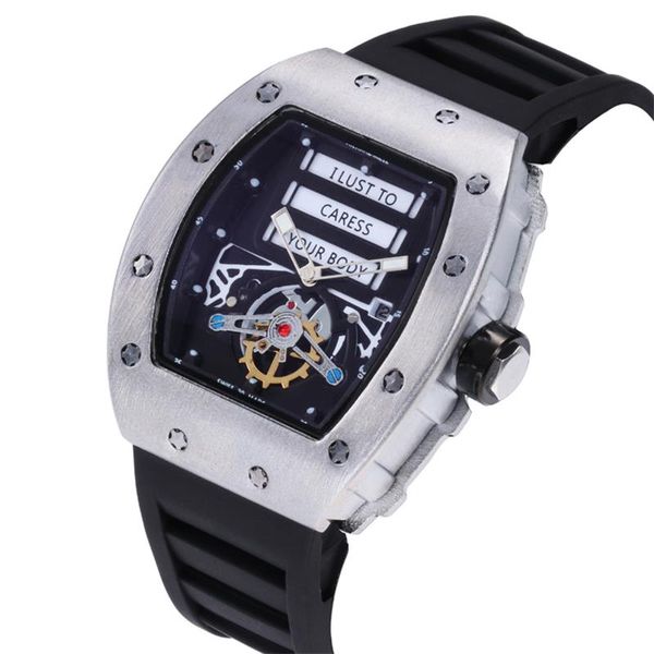 luxury aa3aa brand watch black stainless steels automatic mechanical leather strap sport men mens watch watches tag wristwatch, Slivery;brown
luxury aa3aa brand watch black stainless steels automatic mechanical leather strap sport men mens watch watches tag wristwatch, Slivery;brown