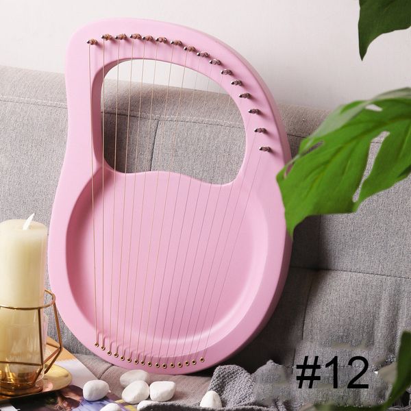 16-tone log lyre portable musical instrument 16-strings solid wood veneer lyre stringed instrument bhd2
16-tone log lyre portable musical instrument 16-strings solid wood veneer lyre stringed instrument bhd2