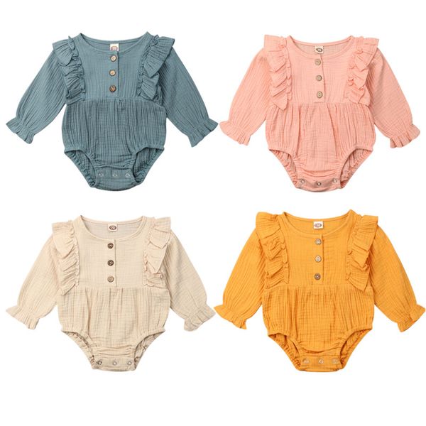0-24m newborn infant baby girls clothes ruffle long sleeve romper soft jumpsuit sunsuit outfit clothes, White
0-24m newborn infant baby girls clothes ruffle long sleeve romper soft jumpsuit sunsuit outfit clothes, White