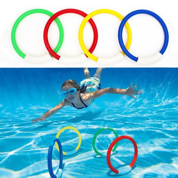 4pcs/set kid diving ring water toys underwater swimming pool accessories diving buoys four loaded throwing toys for children
4pcs/set kid diving ring water toys underwater swimming pool accessories diving buoys four loaded throwing toys for children