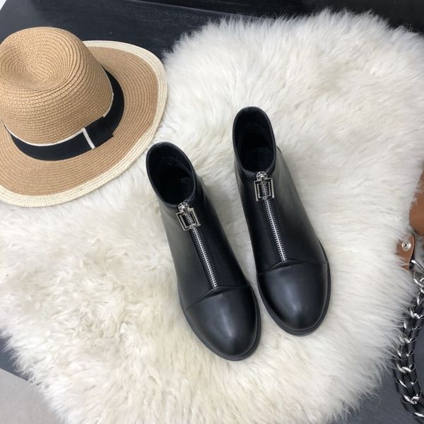 big size 9 10 11 12 boots women shoes ankle boots for women ladies shoes woman winter front zipper round head, Black
big size 9 10 11 12 boots women shoes ankle boots for women ladies shoes woman winter front zipper round head, Black