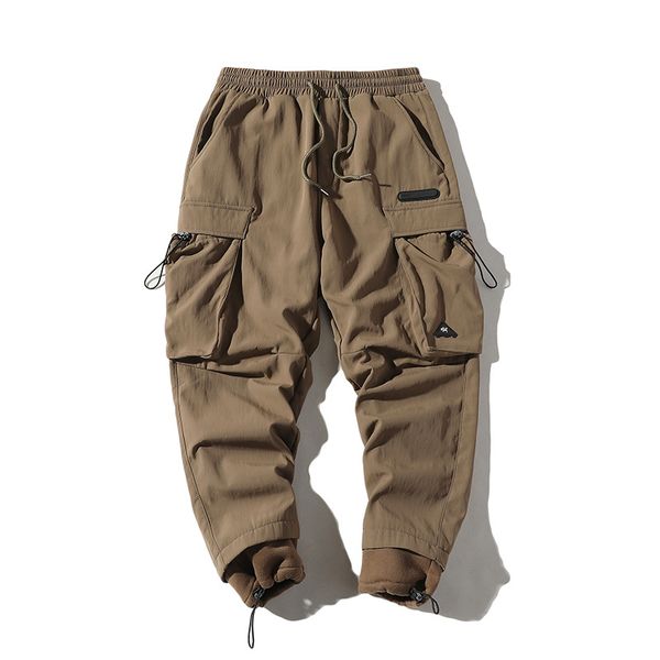 19 aw19 cargo overalls men's straight tube chic loose hip-hop national trend drawstring harun pants, Black
19 aw19 cargo overalls men's straight tube chic loose hip-hop national trend drawstring harun pants, Black